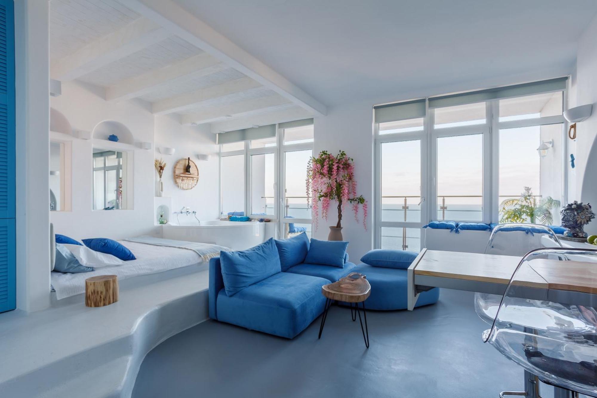 Anna Maria Santorini - Greek Suite & Large Sea Terrace Arcadia Odessa Extérieur photo