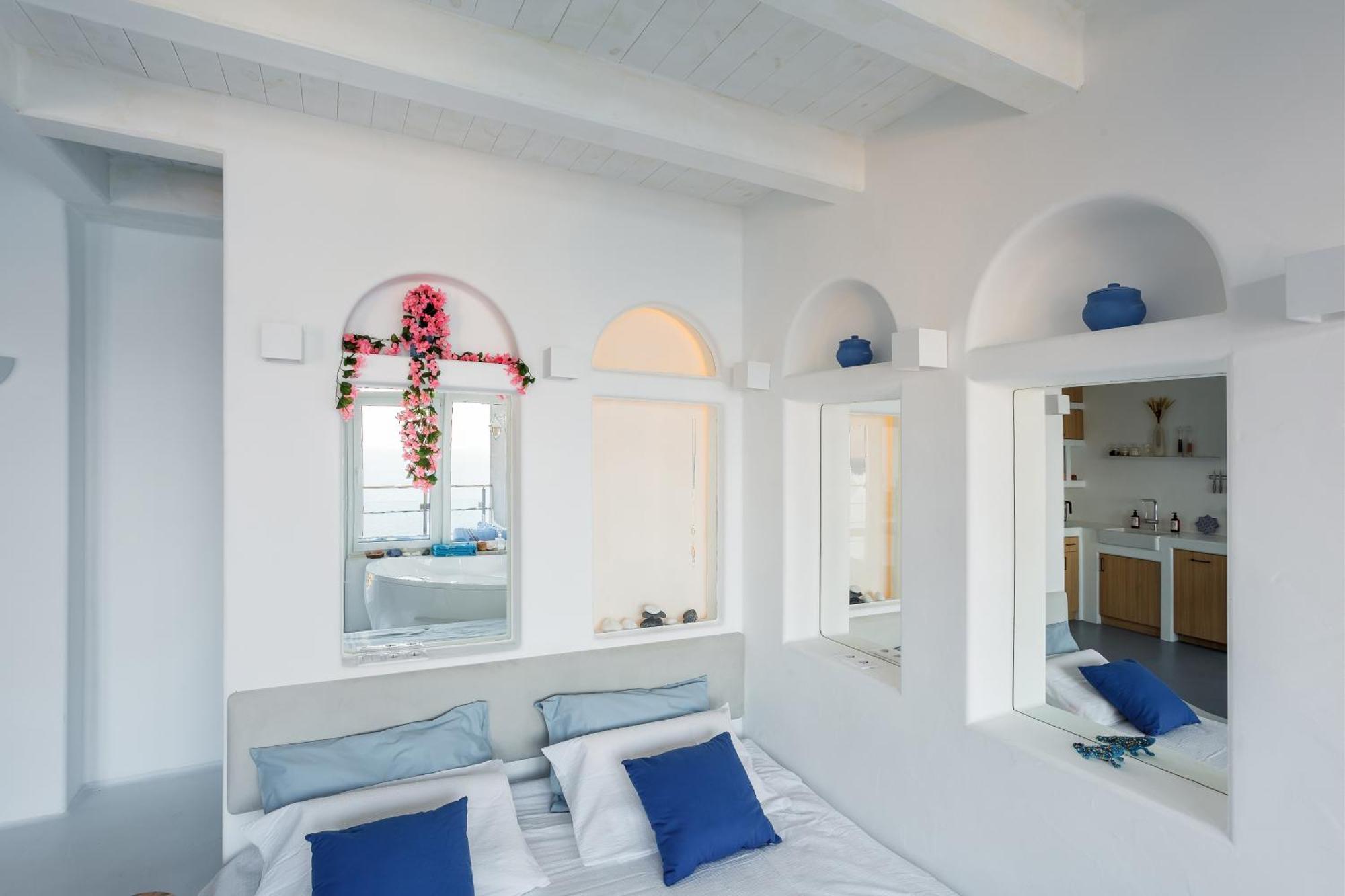 Anna Maria Santorini - Greek Suite & Large Sea Terrace Arcadia Odessa Extérieur photo