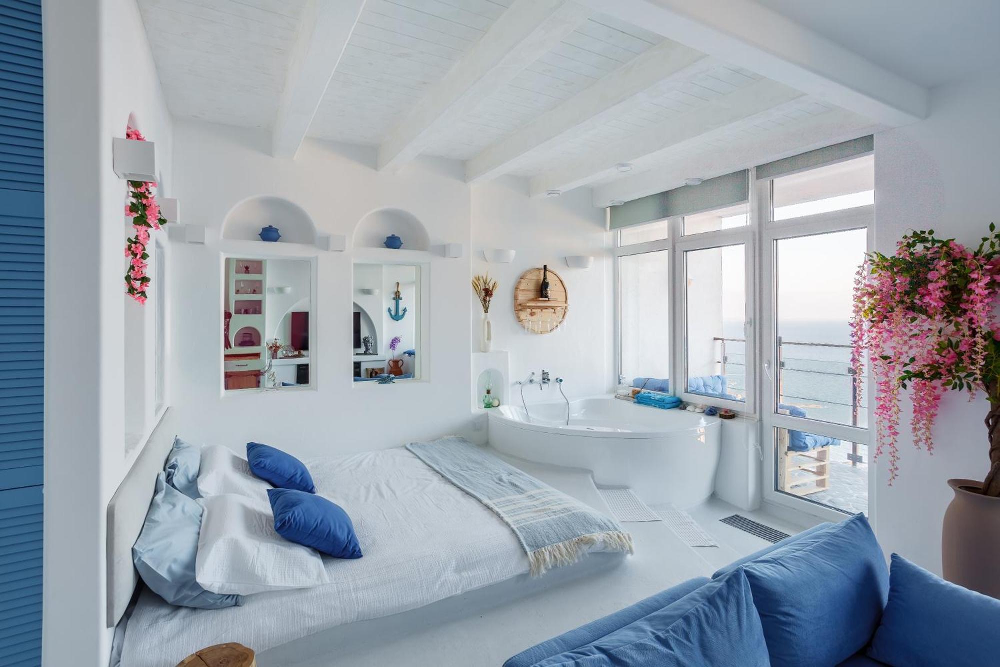 Anna Maria Santorini - Greek Suite & Large Sea Terrace Arcadia Odessa Extérieur photo