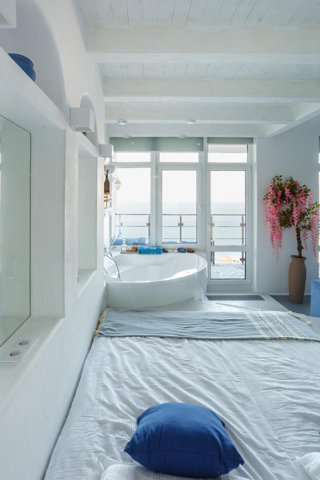 Anna Maria Santorini - Greek Suite & Large Sea Terrace Arcadia Odessa Extérieur photo